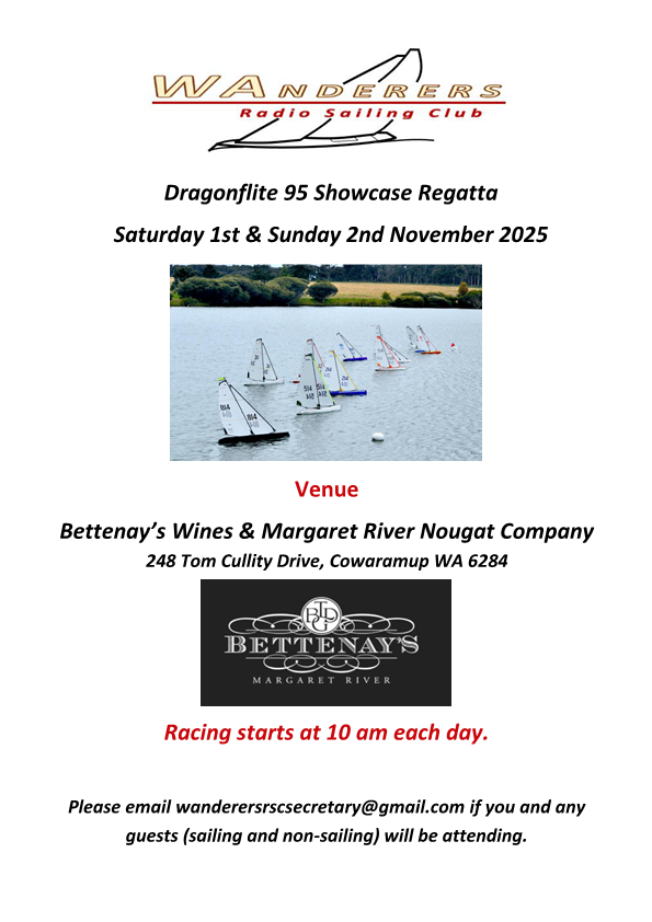 Flyer for Bettenays Regatta 2025 v2